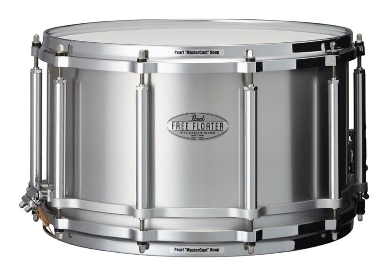 Pearl 14x8 Seamless Aluminum Free Floating Snare Drum