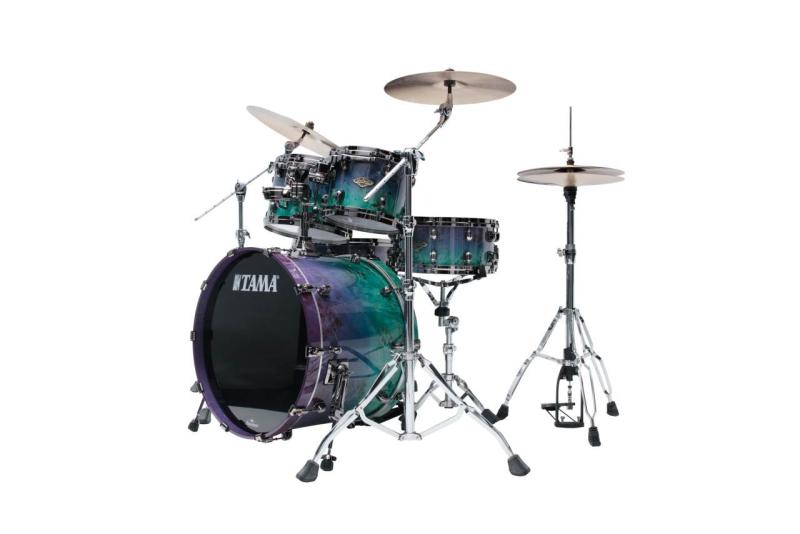 Tama Starclassic Walnut/Birch Ltd 4-shellkit - Nebula Mappa Fade