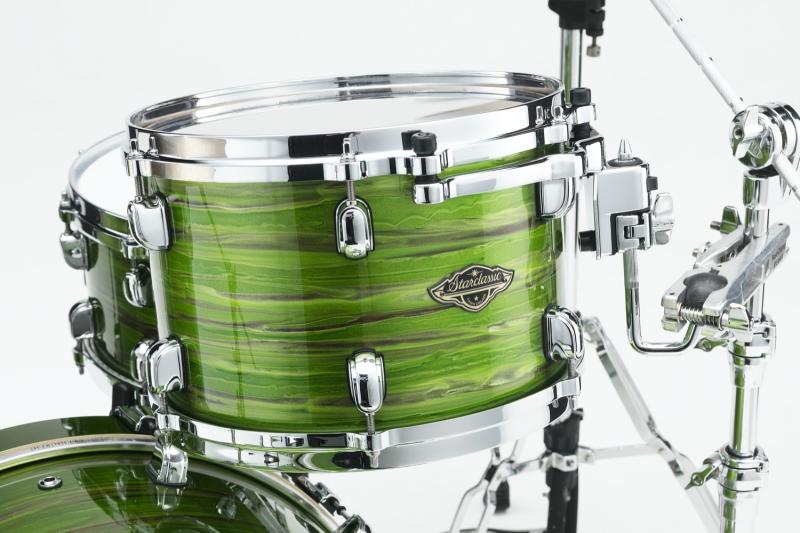 Tama Starclassic Walnut/Birch 22x14", 12x8", 16x16" - Lacquer Shamrock Oyster