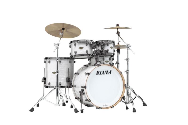 Tama SC Walnut/Birch 4-lkit (10,12,16,22), White Pearl, WBR42TBNS-WPL