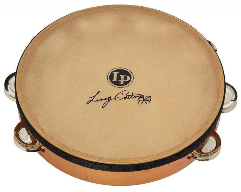 Latin Percussion Tambourine Lenny Castro Signature Single Row, LP383-LC