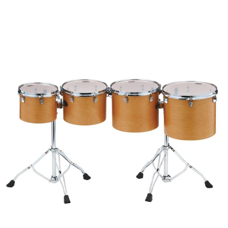 Tama Concert Tom Tom set, Mid, Single 10,12,13,14 Maple, CSLT4M-VAM