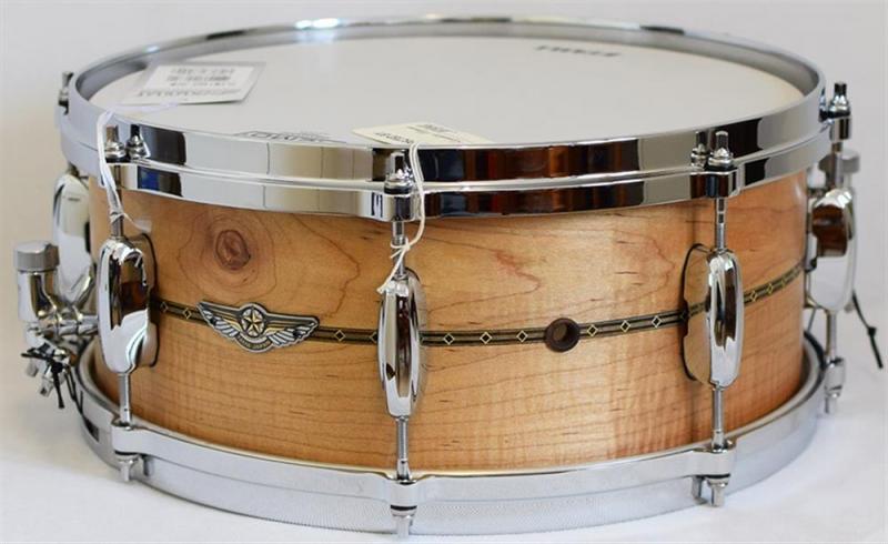 Tama Star Solid Curly Maple Snare Drum  - TLCM146S-OCM<br><