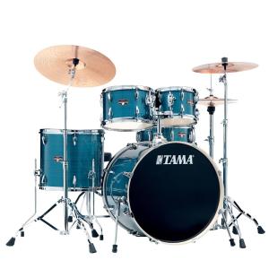 Tama 5-trumset w/cymbals, Hairline Blue, IP52H6WC-HLB