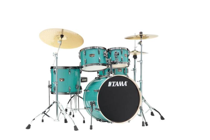 Tama 5-trumset m/cymbaler, Sky lue Mist, IP50H6WBNC-SLM