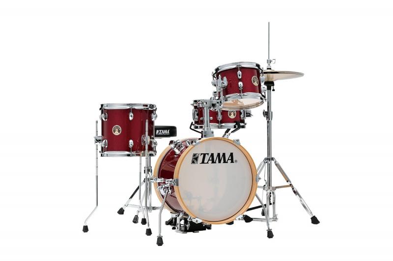 Tama Club JAM Kit-LJK44H4 - CPM, Klädd i Candy Apple Mist