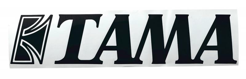 TAMA Logo Sticker - TLS120BK
