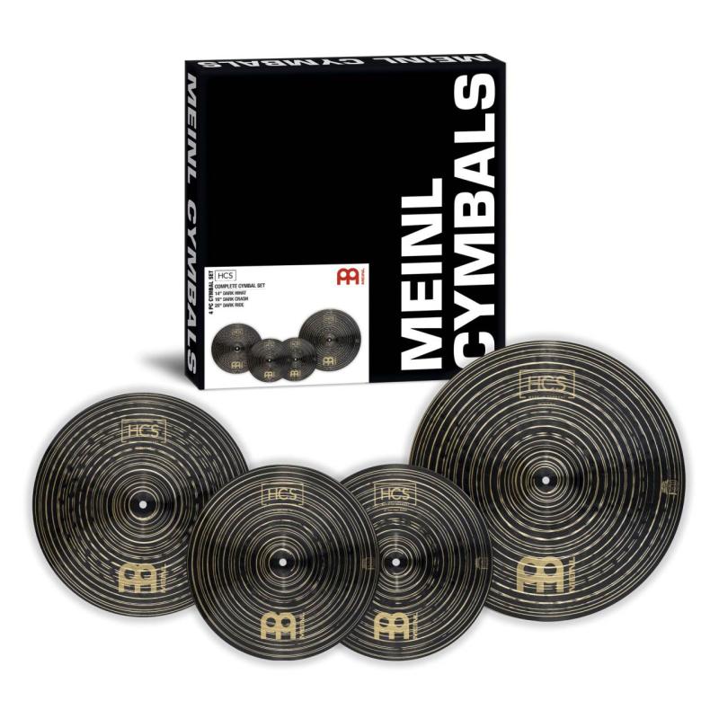 Meinl HCS Dark Cymbal-set 14-16-20, HCSD141620