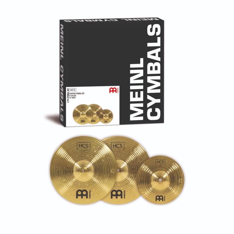 Meinl HCS Starter Cymbal Set, 8''SP/13''HH, HCS-CS1