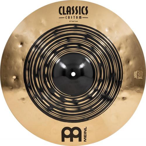 Meinl 18" Classics Custom Dual Crash, CC18DUC, CC18DUC