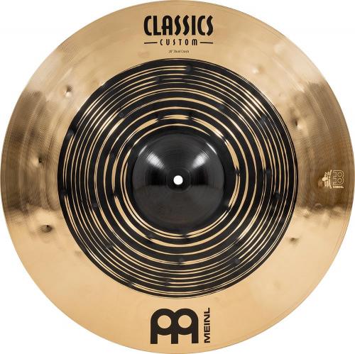 Meinl 20" Classics Custom Dual Crash, CC20DUC, CC20DUC