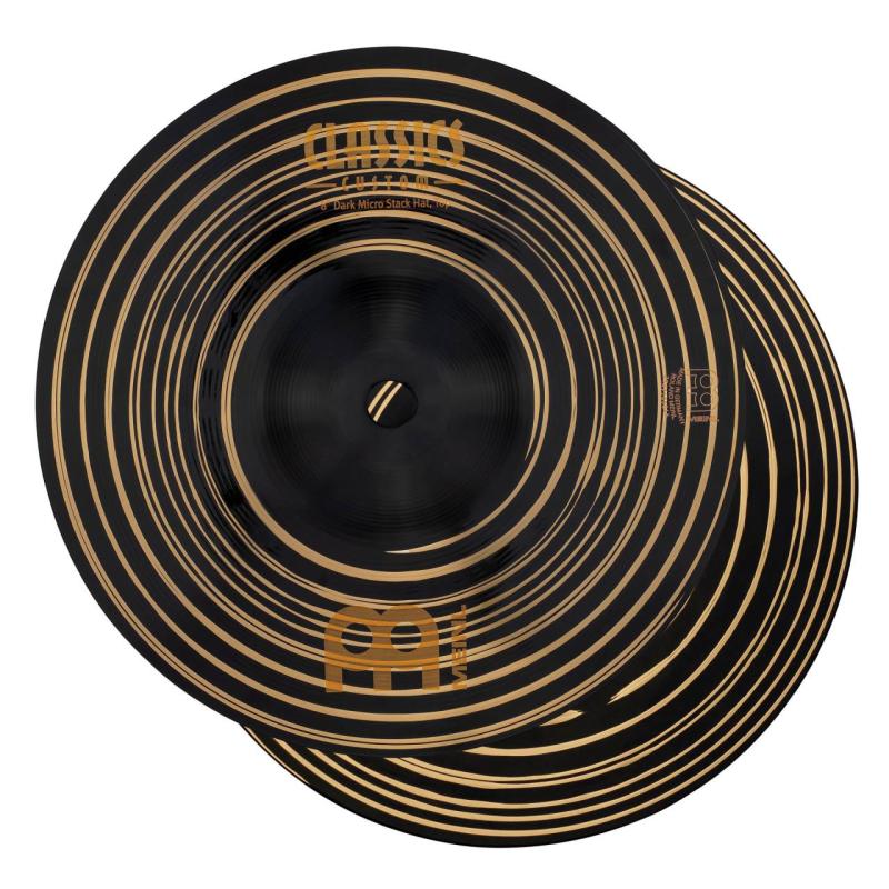 Meinl 8'' Dark Micro Stack Hi-hat, CC8DAH