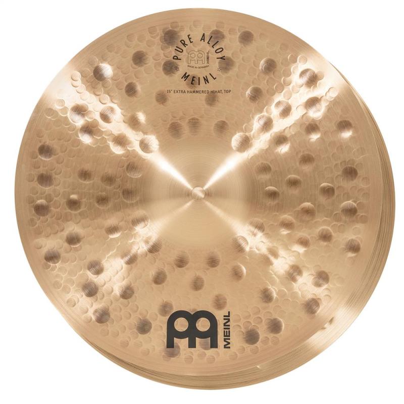 Meinl Pure Alloy 15'' Extra Hammered Hi-hat, PA15EHH