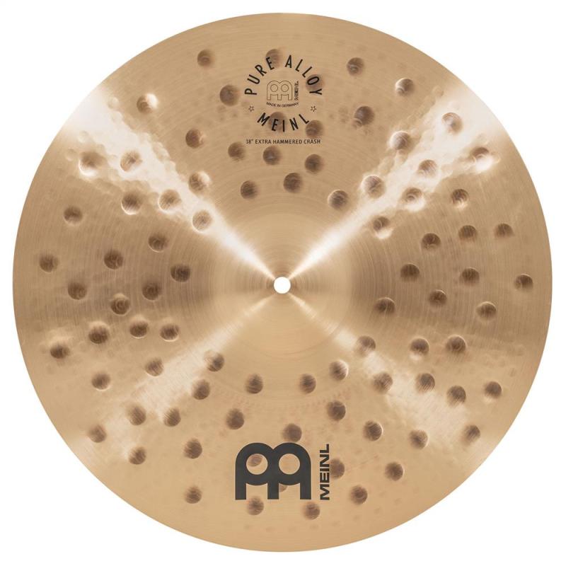 Meinl 18" Pure Alloy Extra Hammered Crash, PA18EHC, PA18EHC