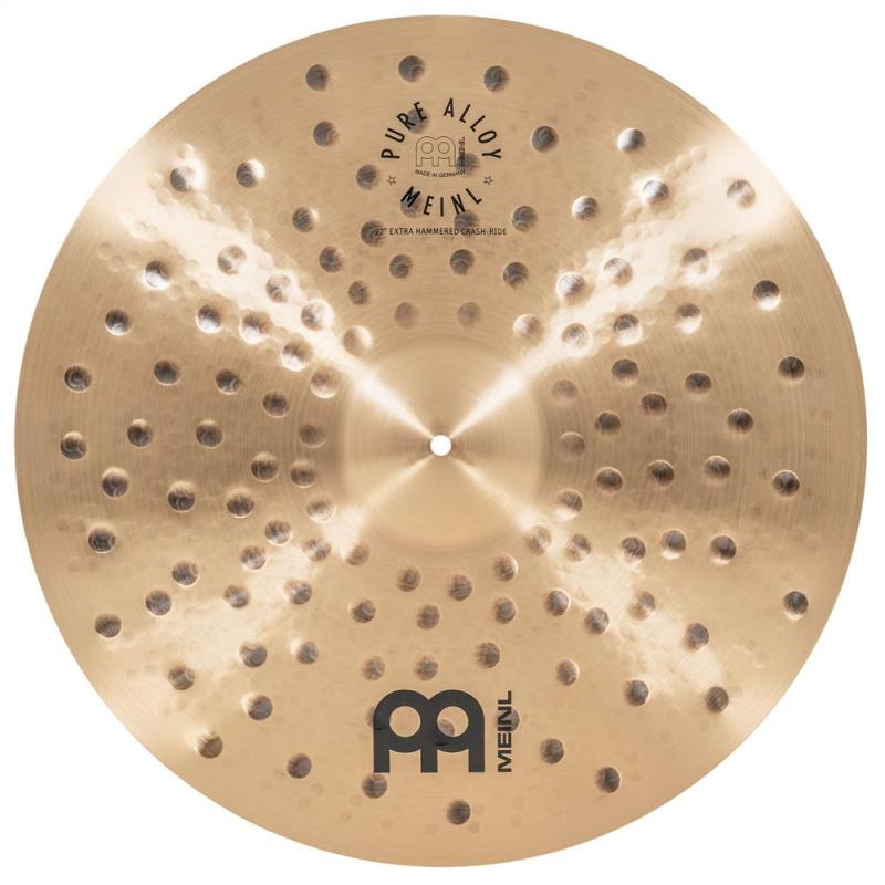 Meinl 22" Pure Alloy Extra Hammered Crash-Ride, PA22EHCR, PA22EHCR