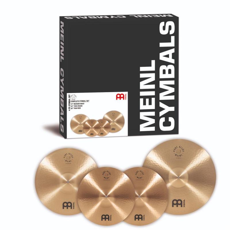 Meinl Pure Alloy 14MH/16TC/20TR Cymbal set