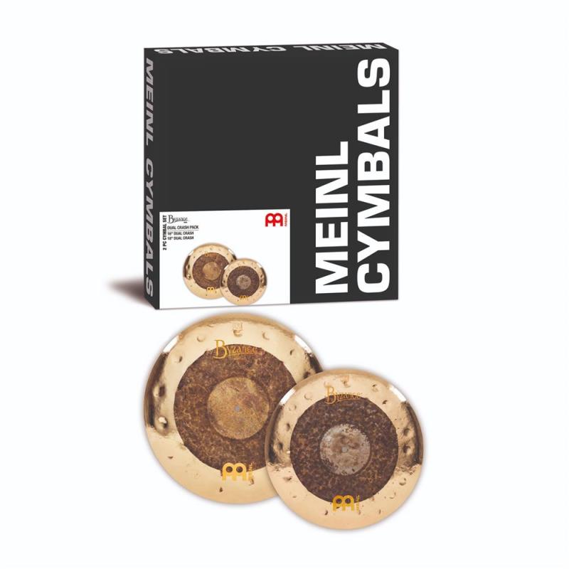 Meinl Byzance Dual Crash Pack, 16C/18C, BMAT4