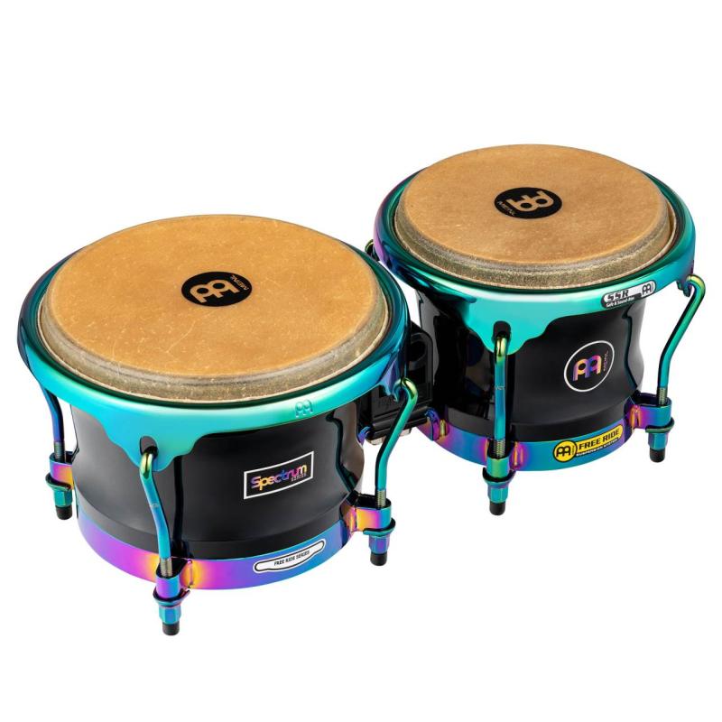 Meinl Percussion Spectrum Series Bongo, Phantom Black, S400PBK