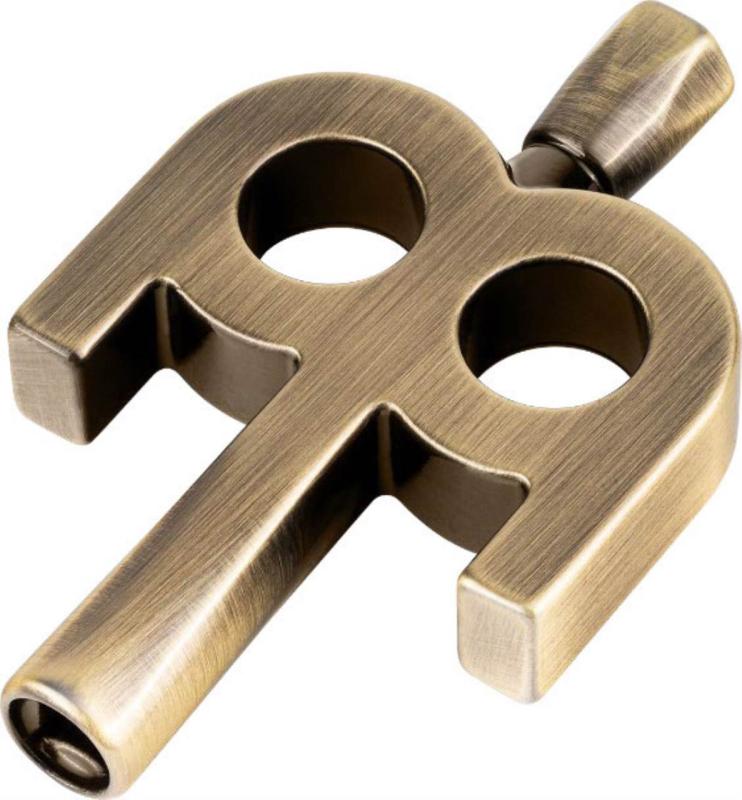 Meinl Percussion Meinl Kinetic Tuning Key, Antique Bronze, SB510
