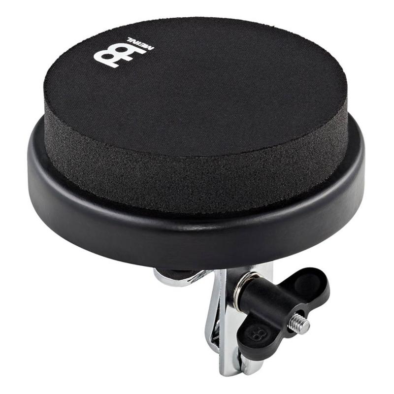 Meinl Percussion 4'' Bass Drum Mounted Pad, Black, MBDMP4BK