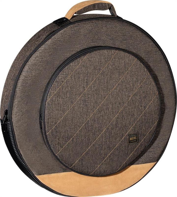 Meinl Percussion Classic Cymbal bag 22''w/Backpack, Mocha Tweed,, MCCB22MO