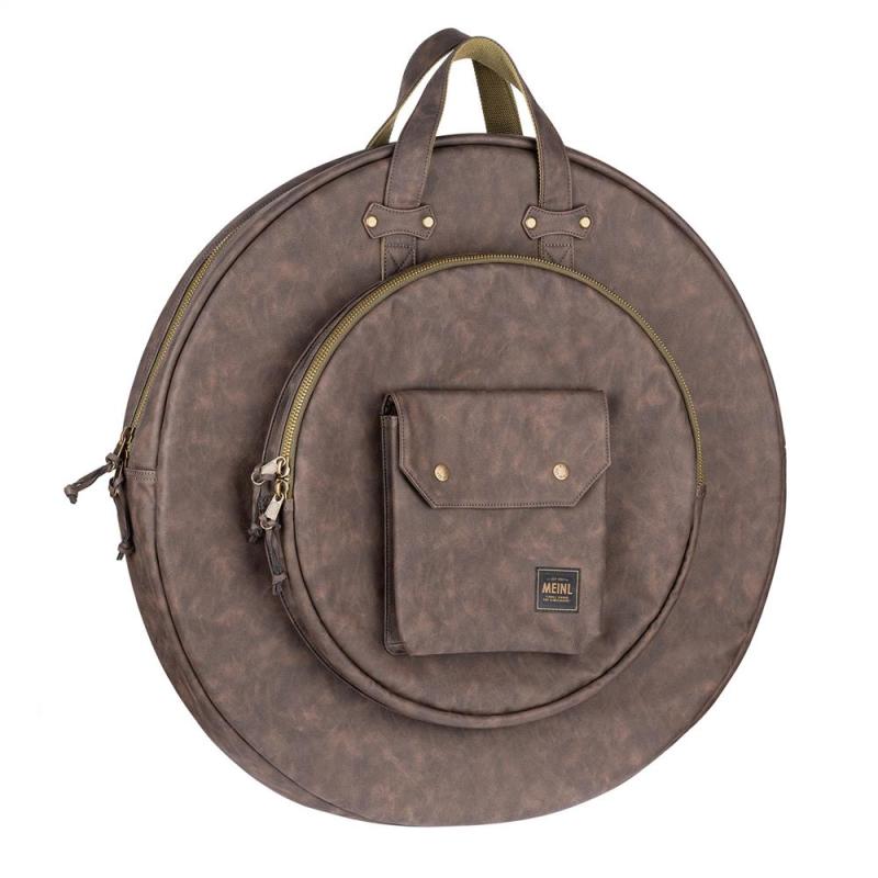 Meinl Percussion Vintage Cymbal bag 22'' w/BP straps, Dark Brown, MVHC22DB