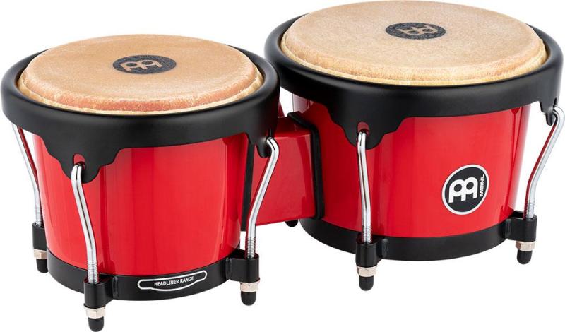 Meinl Percussion Bongo, Journey Series, ABS 6½ + 7½, Red, HB50R