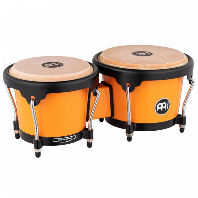 Meinl Percussion Bongo, Journey Series, ABS 6½ + 7½, Creamsicle, HB50CS