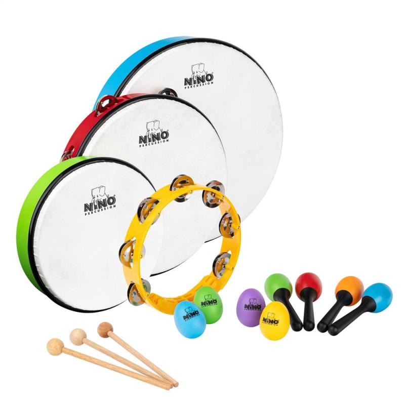 NINO Percussion Mixed Rhythm Set, 12 pcs., NINOSET9