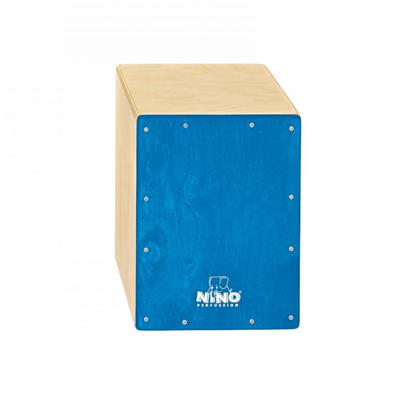 NINO Percussion Cajon Birch 13'' Blue, NINO950B