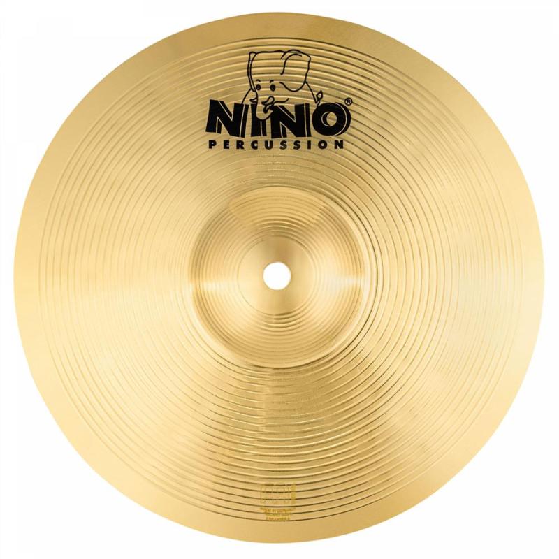 NINO Percussion 10'' Marching Cymbals brass, NINO-BR254
