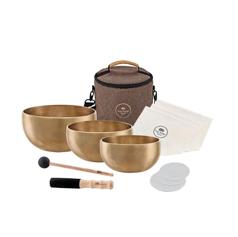 Meinl Percussion Yoga Nidra Singing Bowl Set, 400/500, SB-Y1