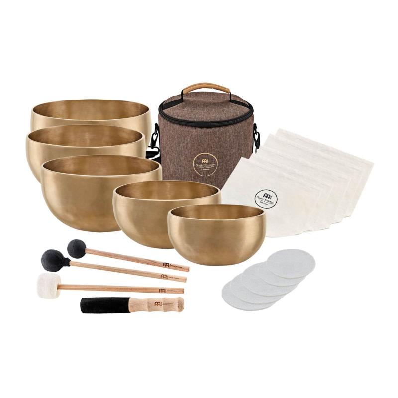 Meinl Percussion Yoga Nidra Singing Bowl Set, 400/500/600, SB-Y2