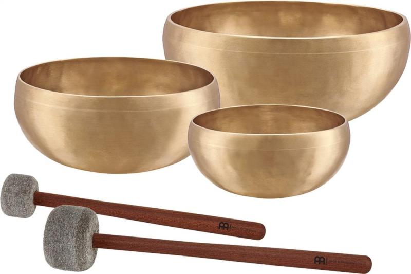 Meinl Percussion Cosmos Singing Bowl Set, 3 pcs set, SB-C-3800