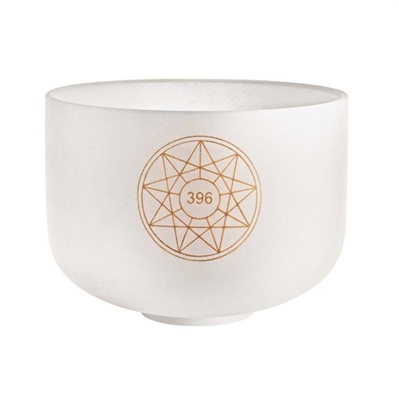 Meinl Percussion Solfeggio Crystal Singing Bowl 10", Ut 396 Hz, G4, SOLCSB10-396