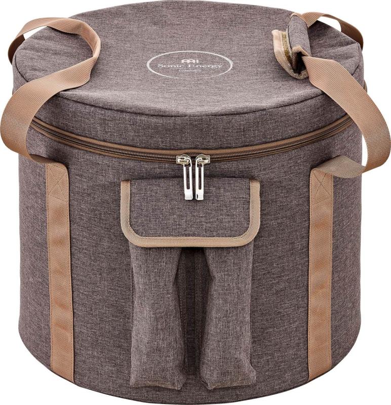 Meinl Percussion Crystal Singing Bowl Bag 12'', Brown, CSBB12BR