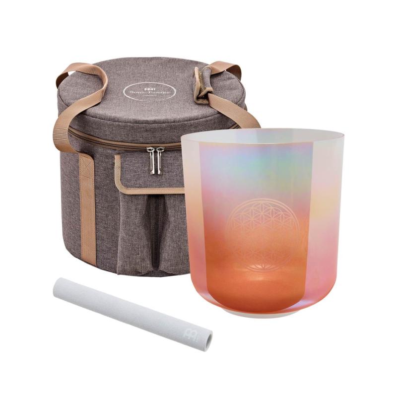 Meinl Percussion Flower of Life Essence Crystal Sing. Bowl 9'', ECSB128FOL