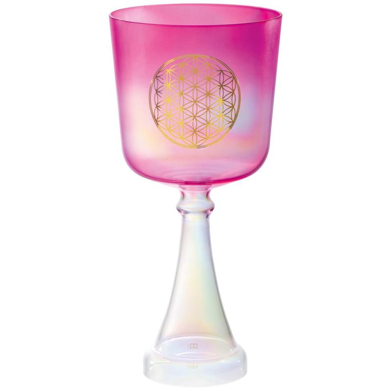 Meinl Percussion Crystal Singing Chalice, Heart Chakra, 15cm, F4,, CSC6FPFOL