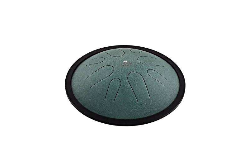 Meinl Percussion Compact Steel Tongue Drum, B Minor, Dark Green, CSTD1DG