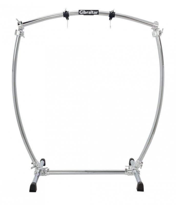 Gibraltar Special stands Chrome Series Curved Gong Stand GCSCG-L