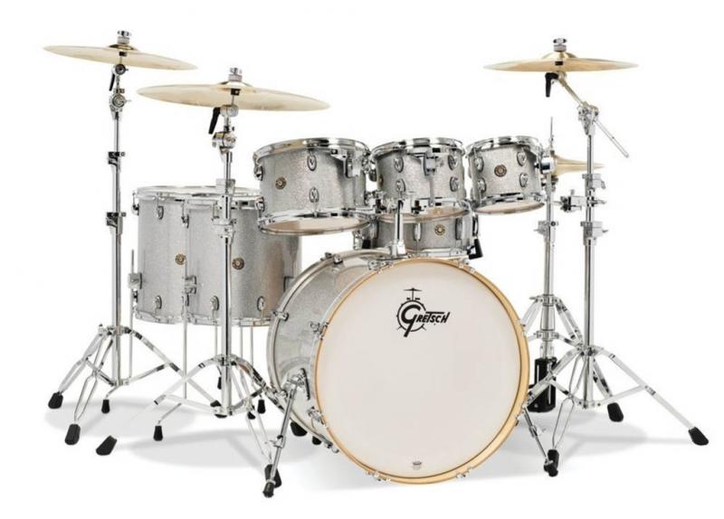 Gretsch shell set Catalina Maple, Silver Sparkle