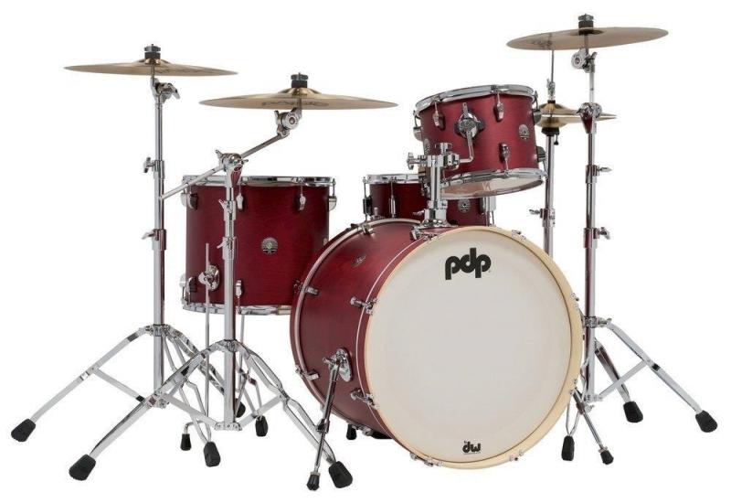 PDP by DW Shell set Spectrum Series Cherry Stain