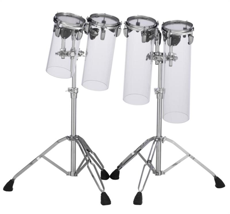 Pearl 6x12 Crystal Beat Rocket Tom Ultra Clear