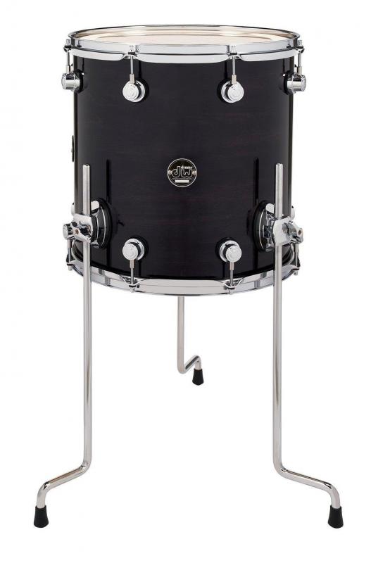 Drum Workshop Floor Tom Performance Lacquer Ebony Stain