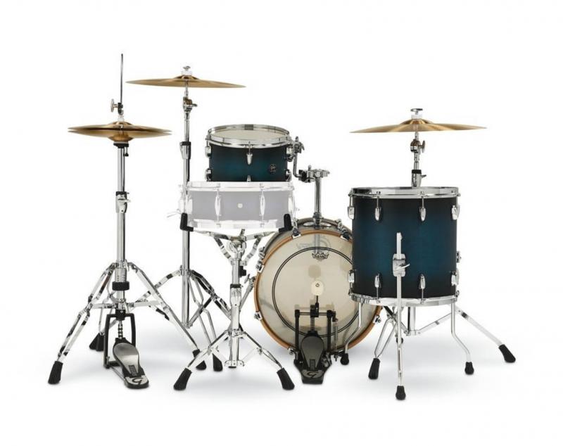 Gretsch shell set Renown Maple, Satin Antique Blue Burst