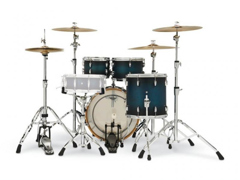 Gretsch shell set Renown Maple, Satin Antique Blue Burst