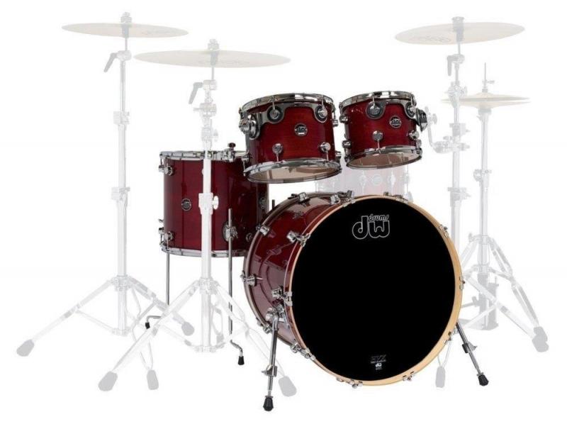 Drum Workshop Shell set Performance Lacquer Cherry Stain