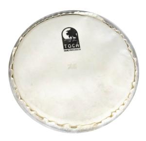Toca Djembe head Freestyle Rope 14'' goatskin natural, Rope, TP-FHR14