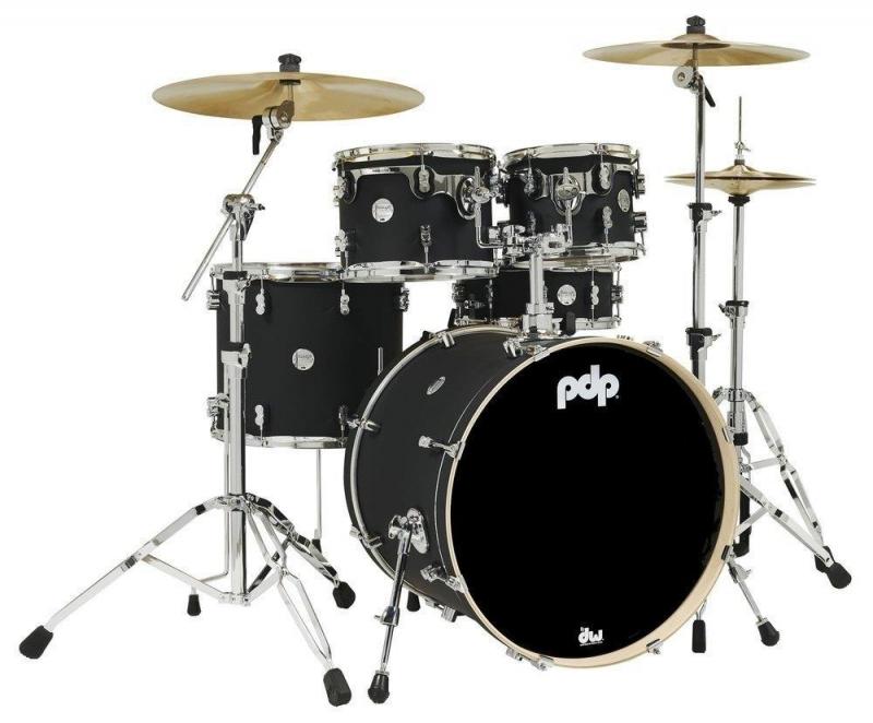 PDP by DW Shell set Concept Maple Finish Ply Satin Olive, PDCM2215SO