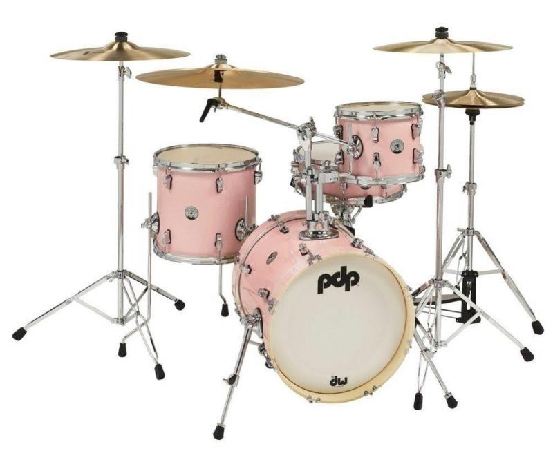 PDP by DW Shell set New Yorker Pale Rose Sparkle, PDNY1604PR